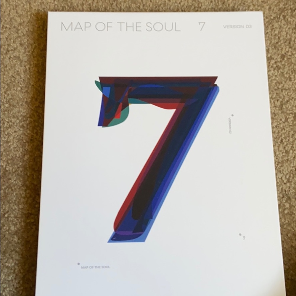 BTS Map of the soul 7 album with poster no pc ver3